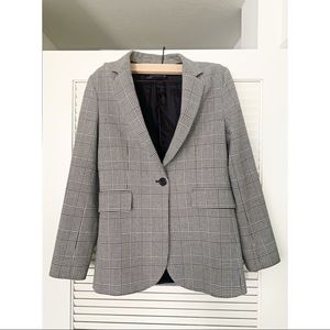 Zara Plaid Blazer